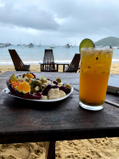 Frutos do Mar à beira mar